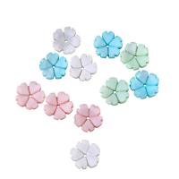 Naturlig Freshwater Shell Perler, Flower, flere farver til valg, 2.5x10mm, Hole:Ca. 1mm, Indvendig diameter:Ca. 9mm, 100pc'er/Lot, Solgt af Lot