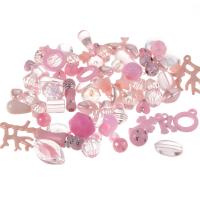 Mixed Acrylic Beads 8-30mm Approx 1mm Sold By Bag