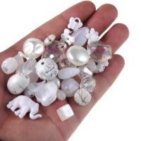 Mixed Acrylic Beads 8-30mm Approx 1mm Sold By Bag