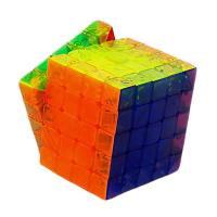 Magic Rubik Speed Puzzle kostky hračky, Umělá hmota, Kostka, více barev na výběr, 63.50x63.50x63.50mm, Prodáno By PC