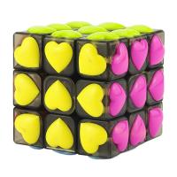 Magic Rubik Speed Puzzle Cubes Speelgoed, Plastic, Kubus, meer kleuren voor de keuze, 55x55x55mm, Verkocht door PC