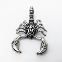 Cruach dhosmálta pendants Ainmhithe, Scorpion, dath an óir plated, do fear & blacken, dathanna níos mó le haghaidh rogha, 48x34mm, Poll:Thart 2-4mm, Díolta De réir PC