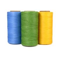 Polyester Sladd, Terylene Cord, med plast slid, fler färger för val, 0.8mm, 48x101x31mm, Ca 260m/PC, Säljs av PC