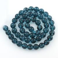 Kyanit Bead, Rund, olika storlek för val, Hål:Ca 1mm, Såld Per Ca 15 inch Strand