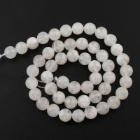 Blue Moonstone Kraal, Ronde, verschillende grootte voor keus, Gat:Ca 1mm, Per verkocht Ca 15 inch Strand