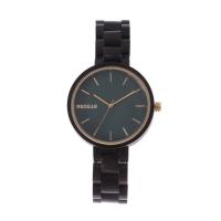 Montre à bijoux Redear®Women, bois, avec verre & acier inoxydable, Résistant à l’eau de vie & différents matériaux pour le choix & pour femme, 43x11mm, Longueur Environ 8.5 pouce, Vendu par PC