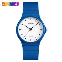 SKmei® Unisex Jewelry Watch, Silicone, le ABS Plaisteacha & Cruach dhosmálta, plátáilte, inchoigeartaithe & dearaí éagsúla do rogha & uiscedhíonach, 34x38x8mm, 18mm, Fad Thart 9 Inse, Díolta De réir PC