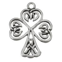 Edelstahl Schmuck Anhänger, Baum, Schwärzen, 20x27x2mm, Bohrung:ca. 2.5mm, 10PCs/Menge, verkauft von Menge