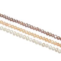 Barock odlad sötvattenspärla pärlor, Freshwater Pearl, naturlig, olika stilar för val, 3-4mm, Hål:Ca 0.8mm, Såld Per Ca 15.7 inch, Ca 15 inch Strand