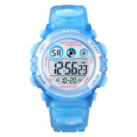 SKmei® Unisex Smykker Watch, Plast, med Plastic & Stainless Steel, forgyldt, 50M vandtæt & justerbar & LED, flere farver til valg, 38x42x14mm, 16mm, Længde Ca. 9 inch, Solgt af PC