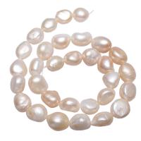 Krumpir Kulturan Slatkovodni Pearl perle, prirodan, bijel, 10-11mm, Rupa:Približno 0.8mm, Prodano Per Približno 14.5 inčni Strand