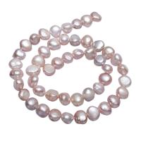 Krumpir Kulturan Slatkovodni Pearl perle, prirodan, ljubičasta boja, 8-9mm, Rupa:Približno 0.8mm, Prodano Per Približno 15 inčni Strand