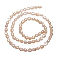 Krumpir Kulturan Slatkovodni Pearl perle, prirodan, roze, 4-5mm, Rupa:Približno 0.8mm, Prodano Per Približno 15 inčni Strand