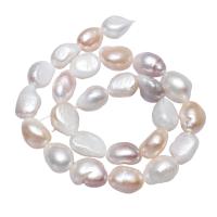 Barokní kultivované sladkovodní perle, Sladkovodní Pearl, Nuggets, přírodní, smíšené barvy, 12-13mm, Otvor:Cca 0.8mm, Prodáno za Cca 15.5 inch Strand