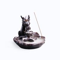 Porcelain Backflow Incense Burner, Poircealláin, 145x135x140mm, Díolta De réir PC