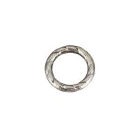 Zink Alloy Länka ring, Donut, antik silver pläterad, nickel, bly och kadmium gratis, 8x8x1mm, Hål:Ca 5mm, 500PC/Lot, Säljs av Lot