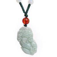 jade Pendentif, 32x18mm, Trou:Environ 1-2mm, Vendu par PC