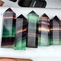 fluorite Decorazione Point, naturale, formato differente per scelta, Venduto da PC