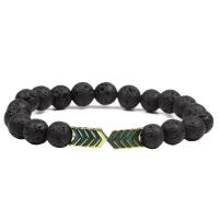 Lava Bracelet, le Prás, Treorúcháin, plátáilte, unisex, dathanna níos mó le haghaidh rogha, Díolta Per Thart 7.5 Inse Snáithe