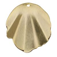 Brass Korut Riipukset, Messinki, real kullattu, 25x30x3mm, Reikä:N. 2mm, 50PC/erä, Myymät erä