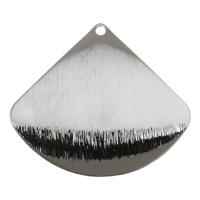 Bijoux pendentifs en laiton, Motif géométrique, Plaqué de platine, 30x27x1mm, Trou:Environ 1.5mm, 20PC/lot, Vendu par lot