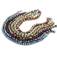 Gemstone šperky Korálky, Hematit, různé velikosti pro výběr, více barev na výběr, Otvor:Cca 1.5mm, Prodáno za Cca 15 inch Strand