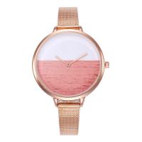 Femmes montre-bracelet, cuir PU, avec acier inoxydable, pour femme, plus de couleurs à choisir, 38x11x8mm, Longueur Environ 9 pouce, 2PC/lot, Vendu par lot