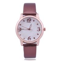 Nők Wrist Watch, Ötvözet, -val Üveg, Lapos kerek, a nő, több színt a választás, 34x16x9mm, Hossz Kb 10 inch, 2PC-k/Lot, Által értékesített Lot