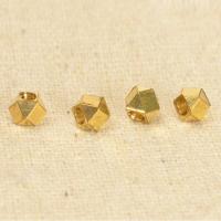 Brass Jewelry Beads plated & faceted nickel lead & cadmium free Approx 1.5-2mm Sold By Lot