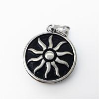 Stainless Steel Pendants blacken Approx 2-4mm Sold By PC