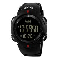 Collezione di orologi honhx®, resina, with TPU plastica & plexiglass & acciaio inox, placcato, Resistente all'acqua di vita & unisex & luminoso, nessuno, 50mm, Lunghezza Appross. 9.4 pollice, Venduto da PC