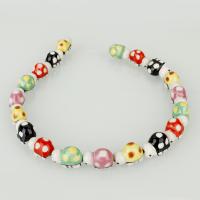 Animal Lampeperler, Lampwork, Turtle, 18.50x13x11.50mm, Hole:Ca. 2.5mm, Ca. 19pc'er/Strand, Solgt Per Ca. 14 inch Strand