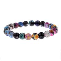 Lava Bracelet Adjustable & Unisex 8mm Sold Per Approx 6.5 Inch Strand