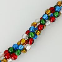 Χάντρες Lampwork, Γυάλινα, 10x10x10mm, Τρύπα:Περίπου 2mm, Μήκος Περίπου 11 inch, Περίπου 3Σκέλη/Παρτίδα, Sold Με Παρτίδα