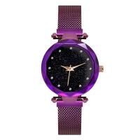 Reloj de Pulsera de Mujeres, acero inoxidable, con dial de aleación de cinc & Vidrio, chapado, para mujer, más colores para la opción, 36x34x11mm, longitud aproximado 11 Inch, Vendido por UD