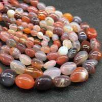 Perles agates, Agate, poli, normes différentes pour le choix, Trou:Environ 1mm, Vendu par brin