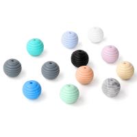 Beads silicone, adesivo epossidico, nessuno, Foro:Appross. 1mm, 100PC/borsa, Venduto da borsa