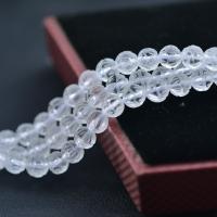 Korálky přírodní Průhledný Quartz, Clear Quartz, lotus, Vytesaný, DIY, bílý, Prodáno za Cca 14 inch Strand