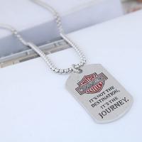 Sinc Alloy geansaí Necklace Slabhra, dath platanam plátáilte, unisex & slabhra bosca, nicil, luaidhe & caidmiam saor in aisce, 28x50mm, Díolta Per Thart 26.78 Inse Snáithe