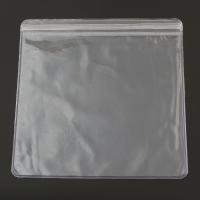 Zip Lock Bag, PVC-plast, Rektangel, olika storlek för val, klar, 100PC/Bag, Säljs av Bag