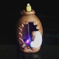 Backflow Incense Burner Porcelain portable & durable Sold By PC