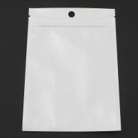 Zip Lock Bag, PVC plastike, Pravokut, različite veličine za izbor, bijel, 100računala/Torba, Prodano By Torba