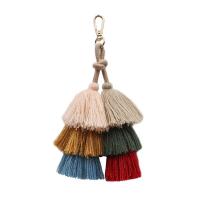 Laine mélangée Pendentif Bag, glandpompon, plus de couleurs à choisir, 220mm, Vendu par PC