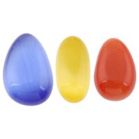 Gemstone Cabochons, Edelsteen, verschillende materialen voor de keuze, 16*15*35mm,18*14*28mm, Verkocht door PC