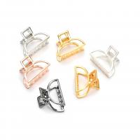 Haar Claw Clips, Zinc Alloy, plated, voor vrouw, meer kleuren voor de keuze, 41x29mm, Verkocht door PC