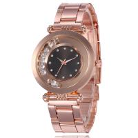 Reloj de Pulsera Unisex, aleación de zinc, con Vidrio, chapado en color rosa dorada, sin impermeables & unisexo, más colores para la opción, libre de níquel, plomo & cadmio, 37*7mm, longitud aproximado 9.5 Inch, Vendido por UD