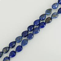 Lapis lazuli perle, Lazulit, Suza, plav, 10x14mm, Rupa:Približno 1mm, Dužina Približno 16 inčni, Približno 5pramenovi/Lot, Približno 29računala/Strand, Prodano By Lot