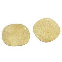 Monili d'ottone Ciondoli, lega in zinco, glassato, oro, assenza di nichel,piombo&cadmio, 25*1mm, Foro:Appross. 1mm, Appross. 100PC/borsa, Venduto da borsa