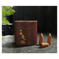 Sandalwood Tower Incense half handmade for home and office & 15-20min burning yellow Sold By Box