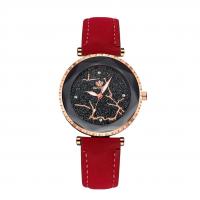 Women Wrist Watch PU Leather with Glass & Zinc Alloy plated for woman Sold By PC